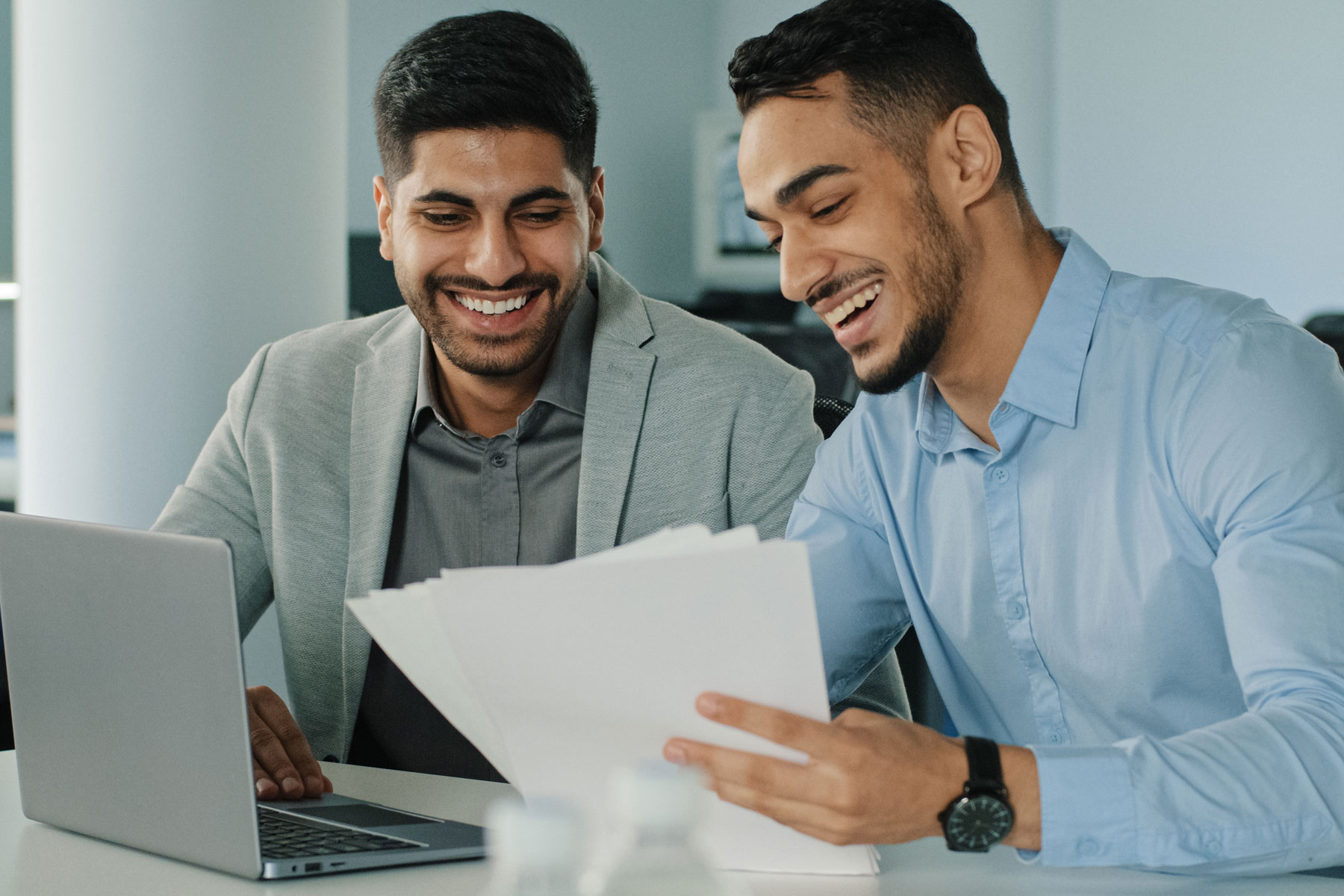 Business coaching conversation